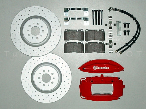 Alfa Romeo ROMEO Spider 916 330 mm 4-Kolben Bremsanlage Vorderachse – Umbausatz
