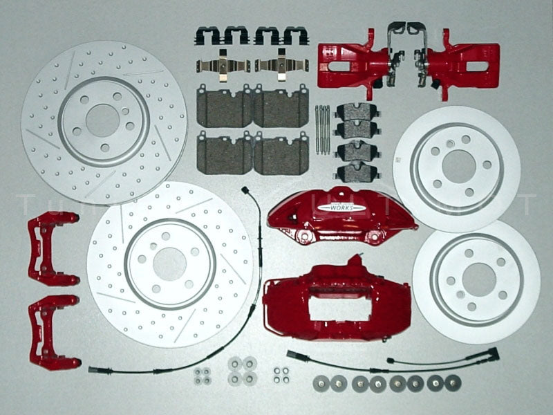 Mini F54 Clubman / F55 5-türer 335 mm 4-Kolben Bremsanlage Vorderachse – Umbausatz