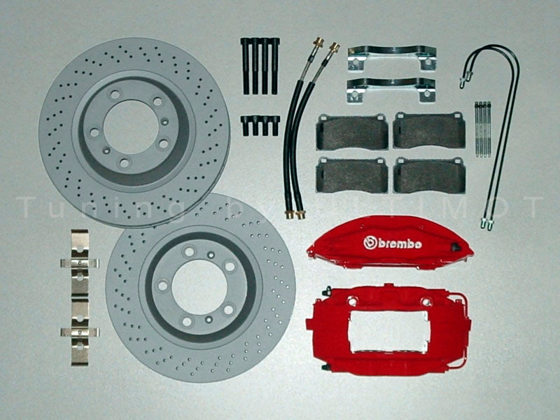 Audi RS2 340 mm 4-Kolben Bremsanlage Vorderachse – Umbausatz