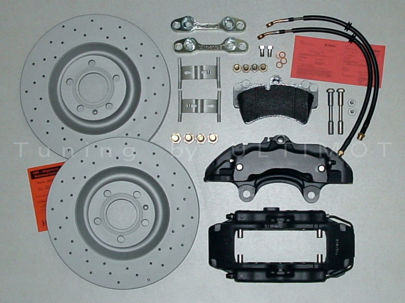 Audi A4 B5 345 mm 6-Kolben Bremsanlage Vorderachse – Umbausatz