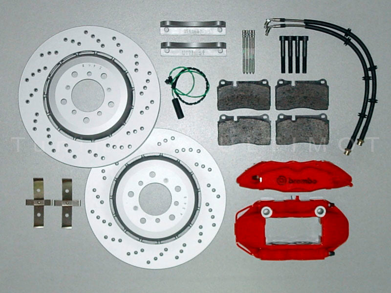 BMW E36 M3 / Z3 M E36 345 mm 4-Kolben Bremsanlage Vorderachse – Umbausatz