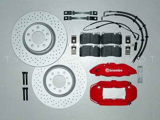 BMW E39 / E39 M5 345 mm 4-Kolben Bremsanlage Vorderachse – Umbausatz