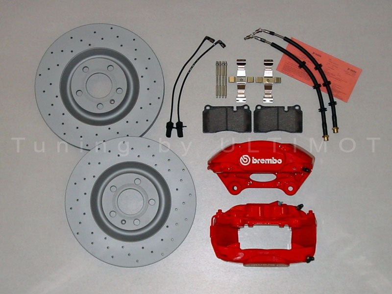 Audi S4 B5 / A6 4B 345 mm 4-Kolben Bremsanlage Vorderachse – Umbausatz