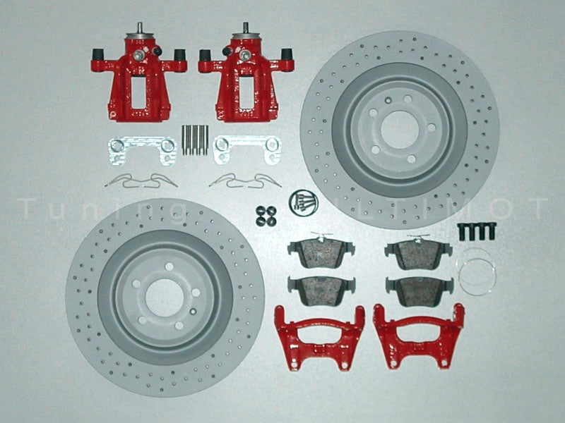 Audi A3 8Y 356 mm 1-Kolben Bremsanlage Hinterachse – Umbausatz
