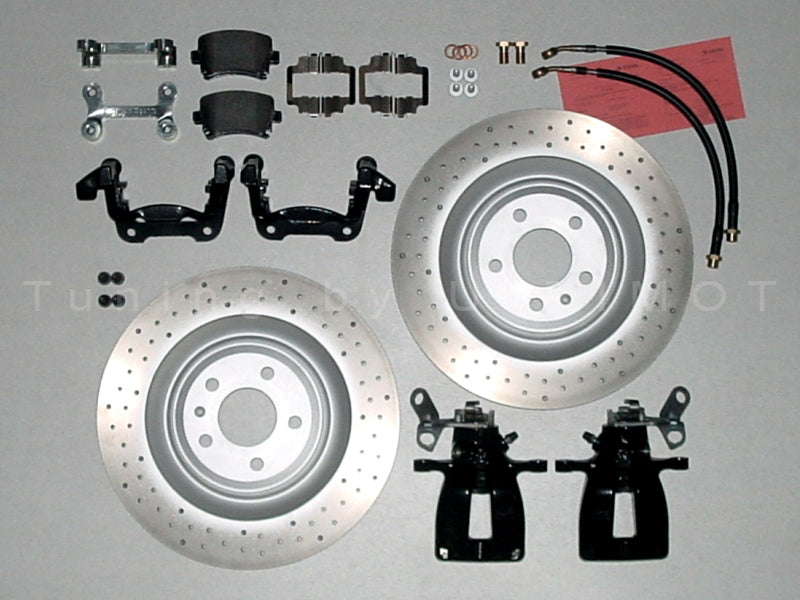 Audi A4 B5 / S4 B5 356 mm 1-Kolben Bremsanlage Hinterachse – Umbausatz