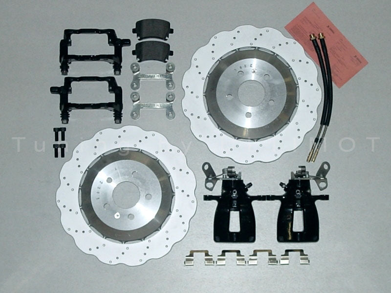 Audi A4 B6 / S4 B6 356 mm 1-Kolben Bremsanlage Hinterachse – Umbausatz