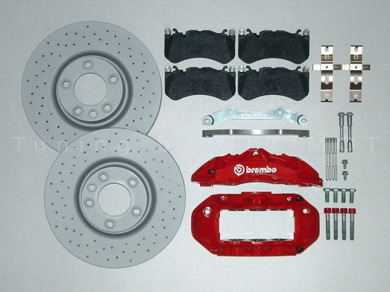 Porsche 911 996 / 911 997 368 mm 6-Kolben Bremsanlage Vorderachse – Umbausatz