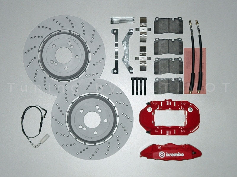 BMW E60 / E61 370 mm 4-Kolben Bremsanlage Hinterachse – Umbausatz