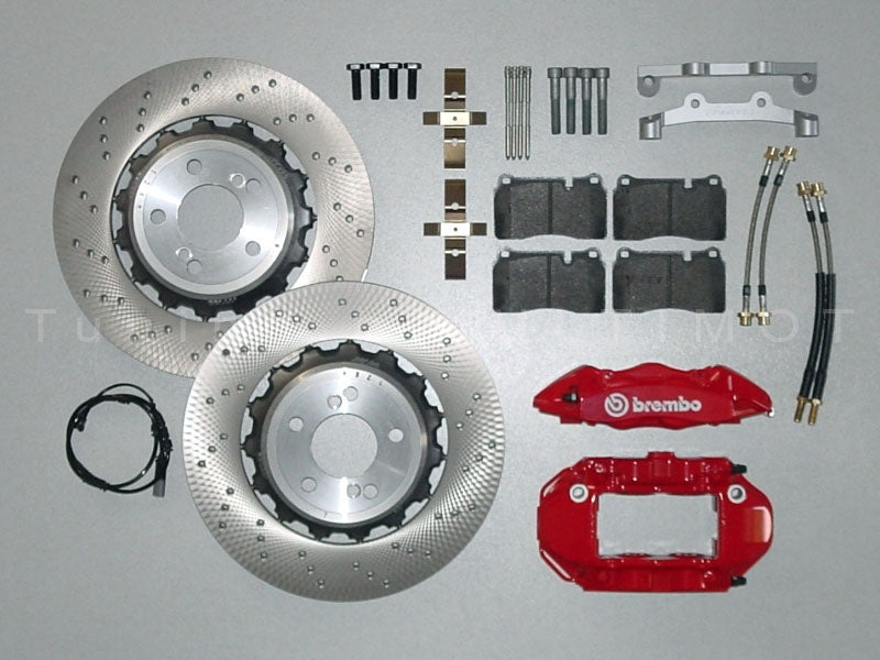 BMW E90 M3 / E92 M3 370 mm 4-Kolben Bremsanlage Hinterachse – Umbausatz