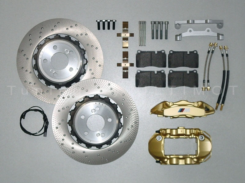 BMW E90 M3 / E92 M3 370 mm 4-Kolben Bremsanlage Hinterachse – Umbausatz