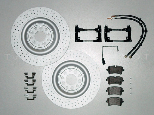 Audi A8 4H / S8 4H 376 mm Bremsanlage Hinterachse – Umbausatz