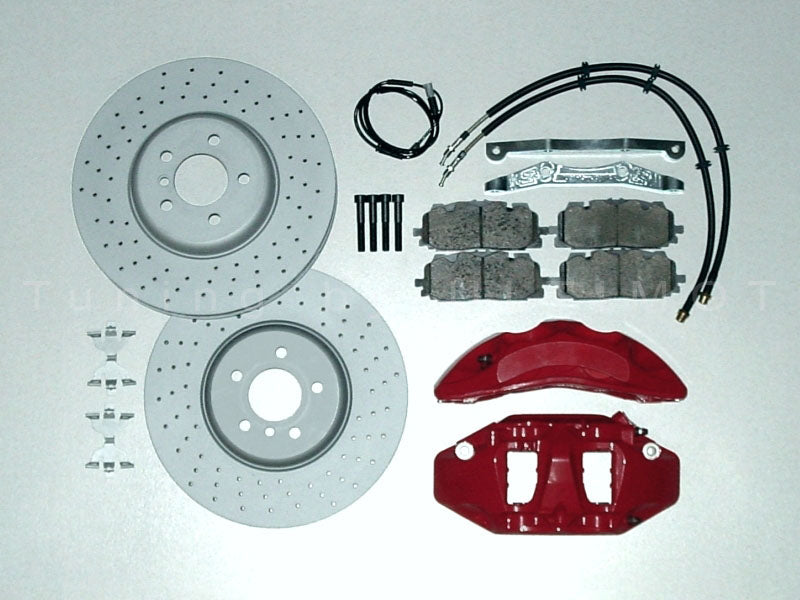 BMW X5 E53 / X5 E70 374 mm 6-Kolben Bremsanlage Vorderachse – Umbausatz