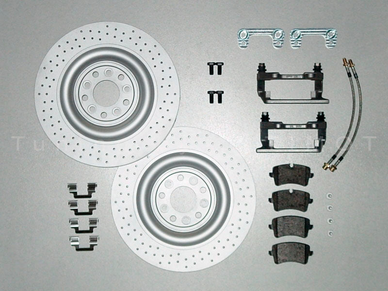 Audi S6 4F 376 mm Bremsanlage Hinterachse – Umbausatz