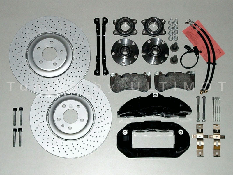 Audi RS4 B5 / A4 B6 380 mm 6-Kolben Bremsanlage Vorderachse – Umbausatz