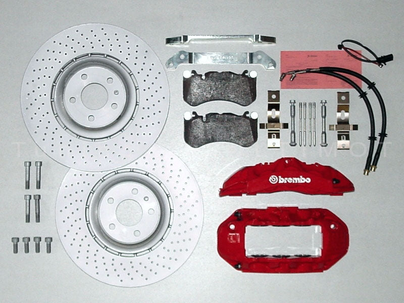 Audi R8 Typ 42 / R8 Typ 4S 380 mm 6-Kolben Bremsanlage Vorderachse – Umbausatz