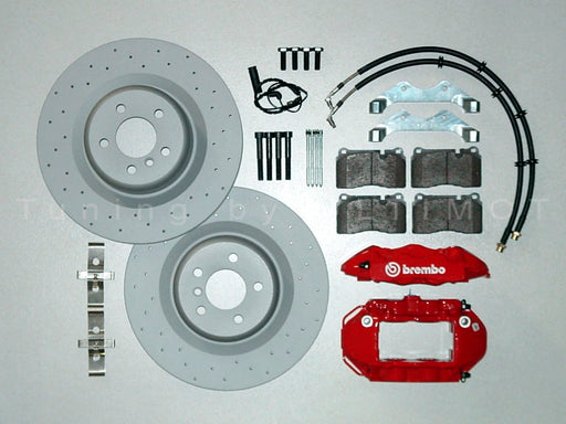 BMW X5 E53 385 mm 4-Kolben Bremsanlage Hinterachse – Umbausatz