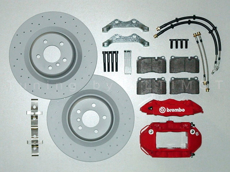 BMW X5 E70 / X5 F15 385 mm 4-Kolben Bremsanlage Hinterachse – Umbausatz