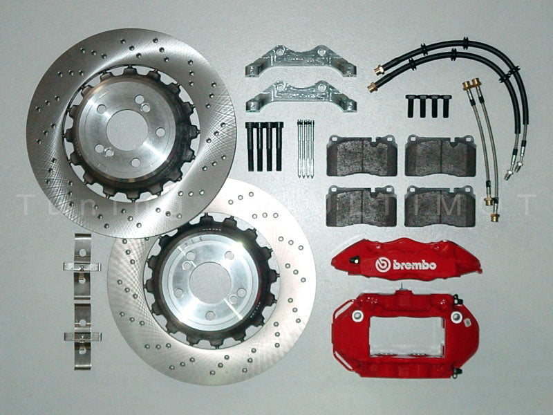 BMW X5 M F85 / X6 M F86 385 mm 4-Kolben Bremsanlage Hinterachse – Umbausatz
