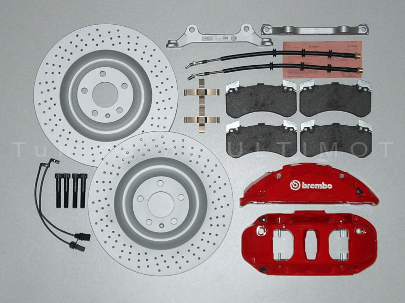 Audi A6 4F / A8 D2 4D 385 mm 6-Kolben Bremsanlage Vorderachse – Umbausatz