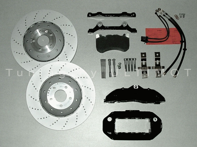 Audi A6 4F / A8 D2 4D 390 mm 6-Kolben Bremsanlage Vorderachse – Umbausatz
