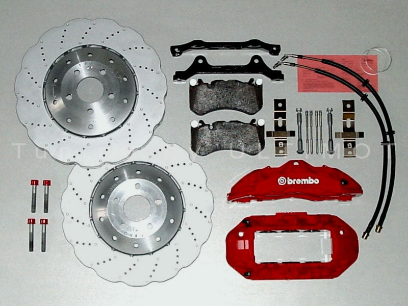 Audi A3 8P / S3 8P 390 mm 6-Kolben Bremsanlage Vorderachse – Umbausatz