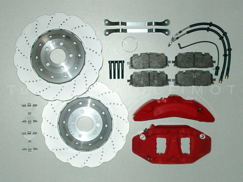 VW Phaeton V10 / Phaeton W12 390 mm 6-Kolben Bremsanlage Vorderachse – Umbausatz