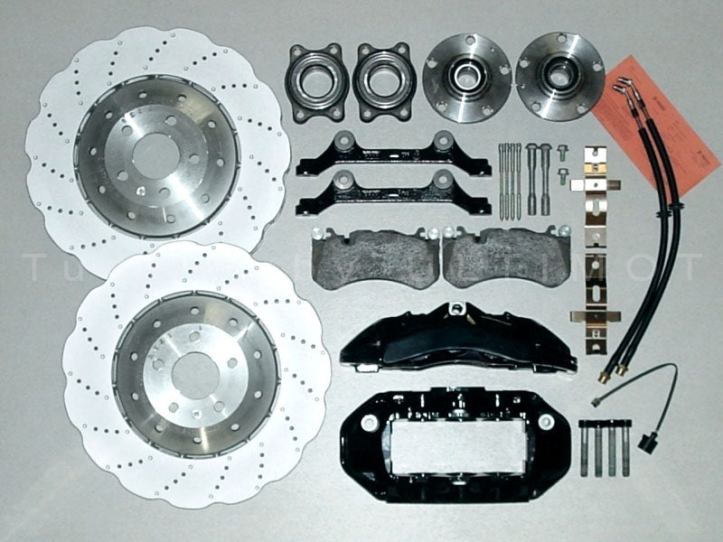 Audi RS4 B5 / A4 B6 390 mm 6-Kolben Bremsanlage Vorderachse – Umbausatz