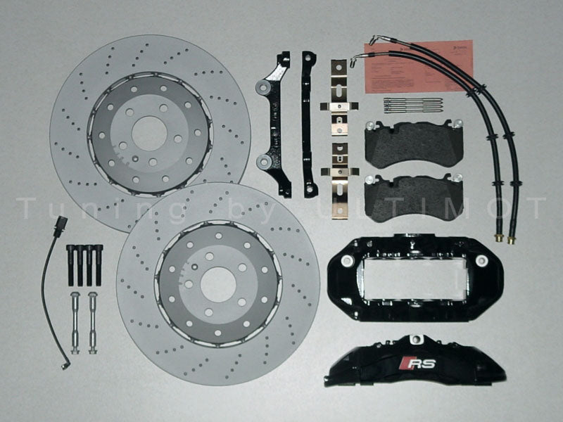 Audi A4 B9 / S4 B9 390 mm 6-Kolben Bremsanlage Vorderachse – Umbausatz