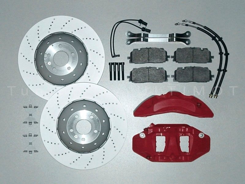 Audi A6 4F / A8 D2 4D 390 mm 6-Kolben Bremsanlage Vorderachse – Umbausatz