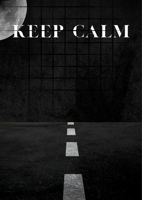 KEEP CALM Poster - Hochwertiges Poster