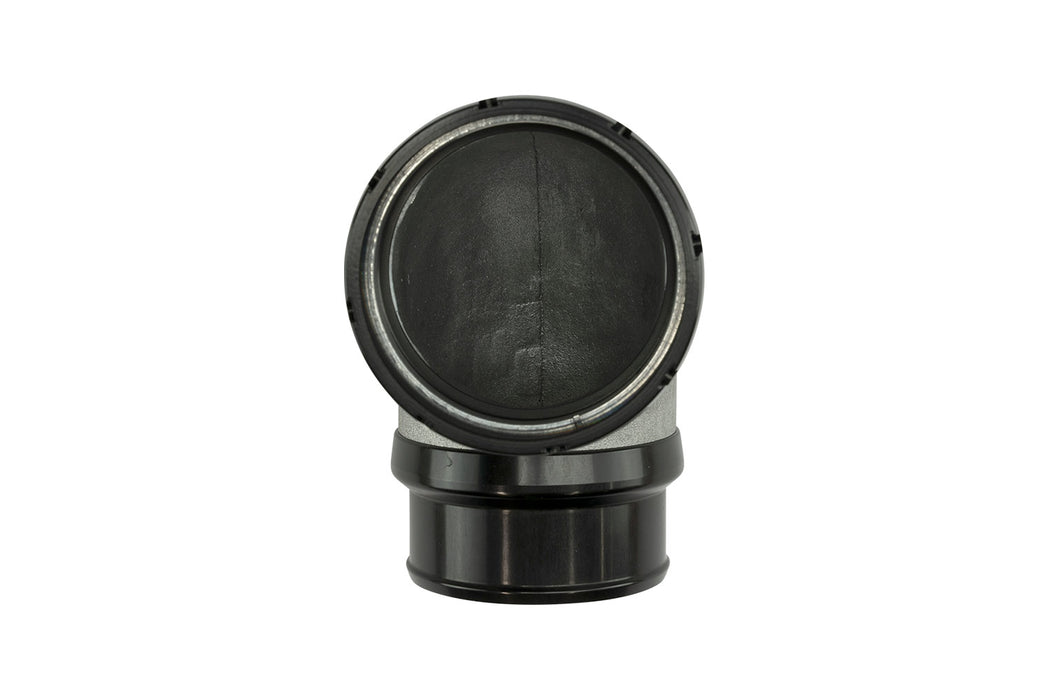 Turbosmart LockSleeve Turbo Adapter Verdichterausgang 2.50" auf 90 Bogen Schlauch Barb 2.50"