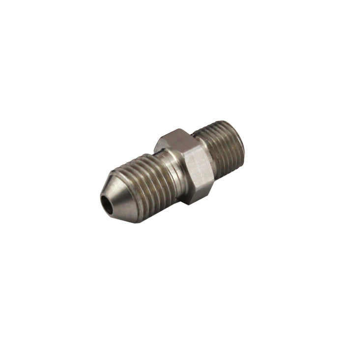 Turbosmart 1/8" NPT auf -4AN Außengewinde - Edelstahl