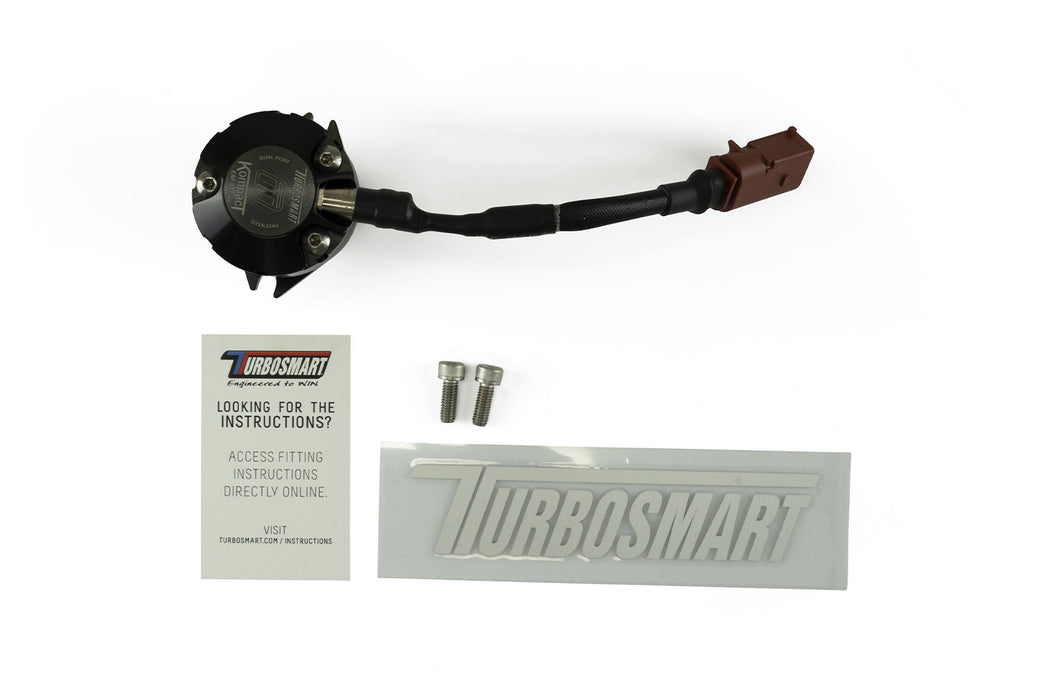 Turbosmart Blow-off-Ventil Kompact EM Dual Port VR4 (VW/Audi/Sitz/Skoda 1.4TSI)