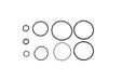 Turbosmart Blow-off-Ventil Kompact O-Ring Satz