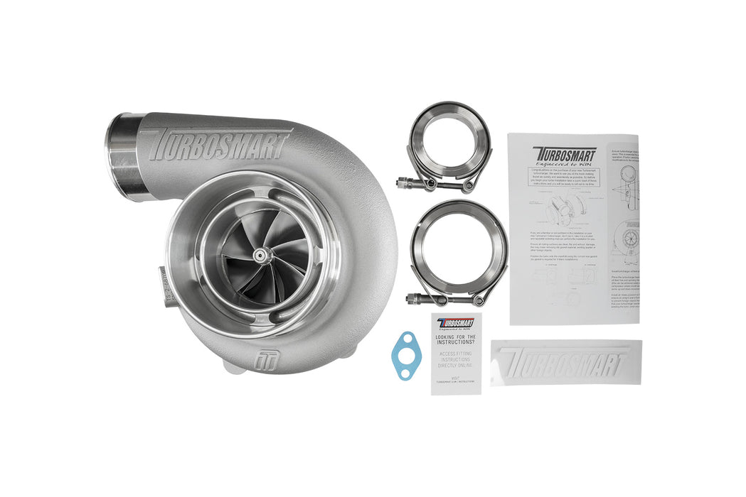 Turbosmart TS-2 Turbolader (wassergekühlt) 6870 (Kompact) V-Band Linkslauf 1.07AR für externes Wastegate