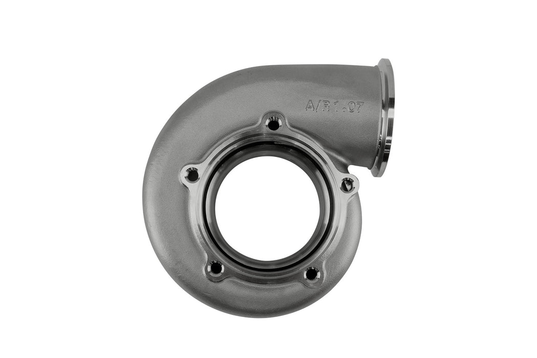 Turbosmart Turbinengehäuse (70 mm Kompact) V-Band (Linkslauf) 1.07AR