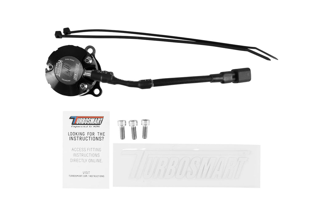 Turbosmart Blow-off-Ventil Kompact EM Dual Port VR21 - Tank 300