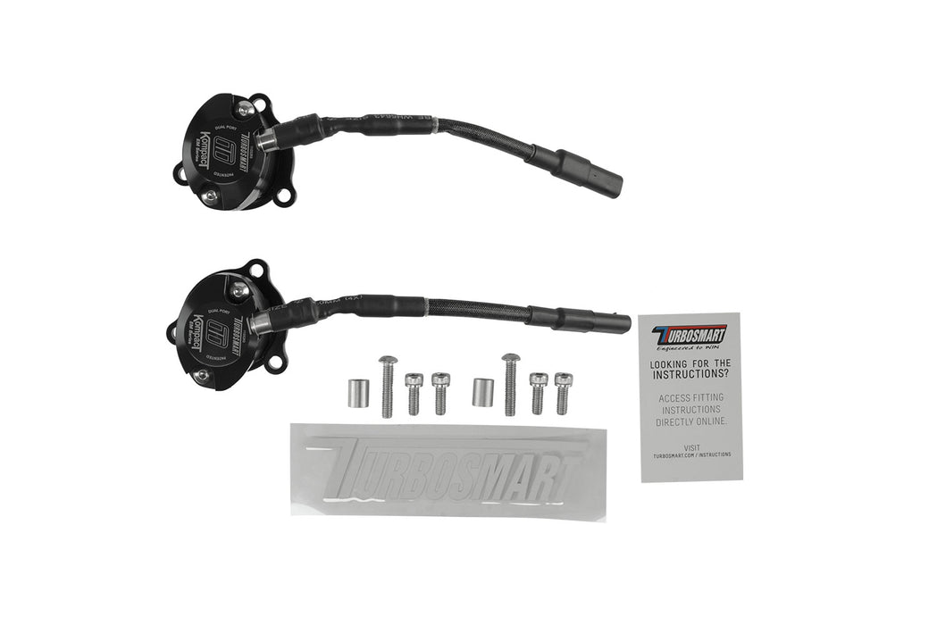 Turbosmart Blow-off-Ventil Kompact EM Dual Port VR32 - passend für 3.0 Hurricane SO & HO (RAM 1500 & Jeep Wagoneer)