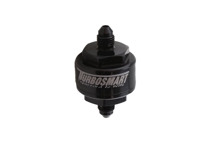 Turbosmart Billet Ölzulauffilter 44 µm AN-4