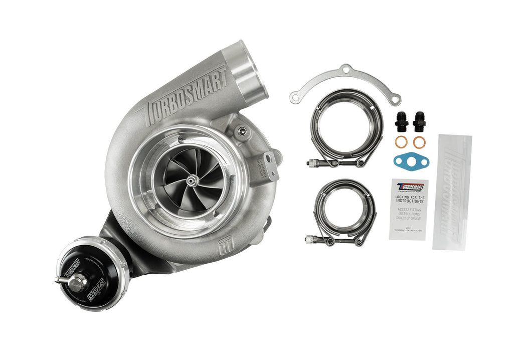 Turbosmart TS-2 Turbolader (wassergekühlt) 6466 V-Band 0.82AR für internes Wastegate