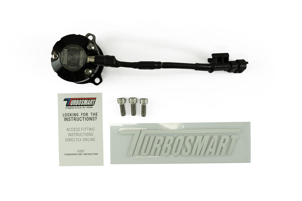 Turbosmart Blow-off-Ventil Kompact EM Dual Port VR15 (Abarth, Alfa, Fiat, Lancia)