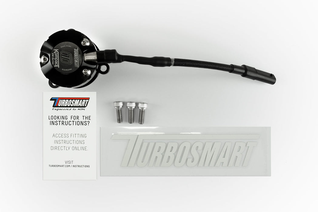 Turbosmart Blow-off-Ventil Kompact EM Dual Port VR18 - VW / Audi