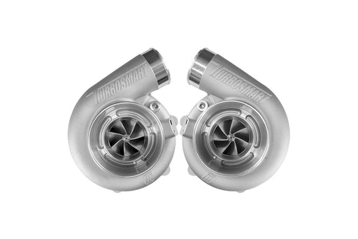 Turbosmart Mirror Twin Turbo Satz - TS-1-6870B V-Band 0.96AR ölgekühlte Lader