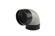 Turbosmart LockSleeve Turbo Adapter Verdichterausgang 2.50" auf 90 Bogen Vibrant 2.50"