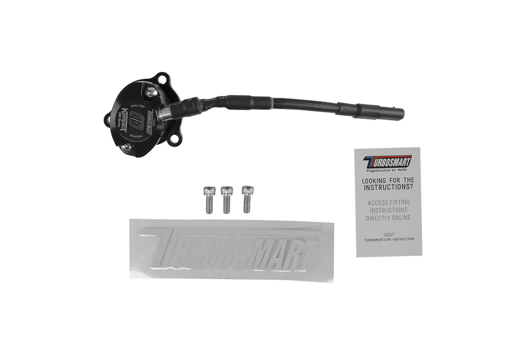 Turbosmart Blow-off-Ventil Kompact EM Dual Port VR34 - passend für Jeep JL Wrangler w/ 2.0T (2024-Current)